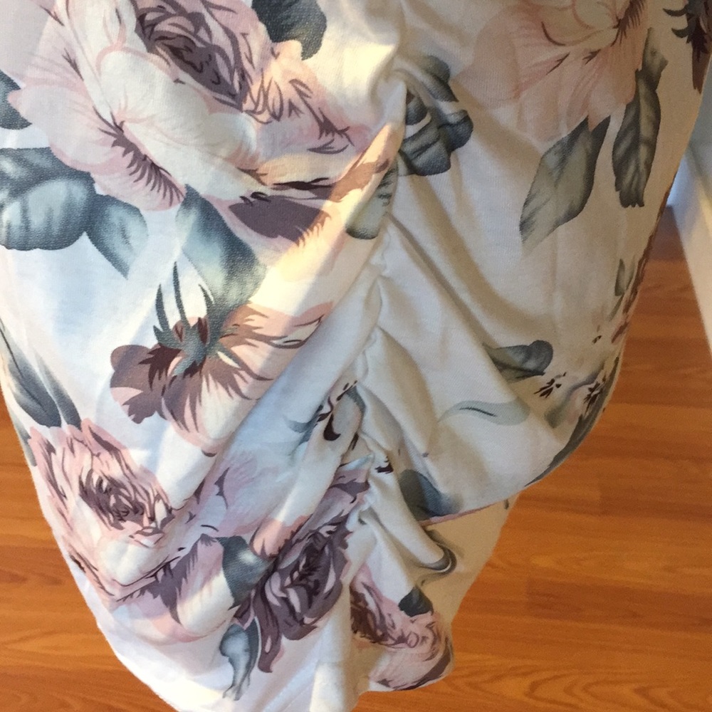 StarMomee Cold Shoulder  Maternity Top - One XXL - Picture 4 of 8